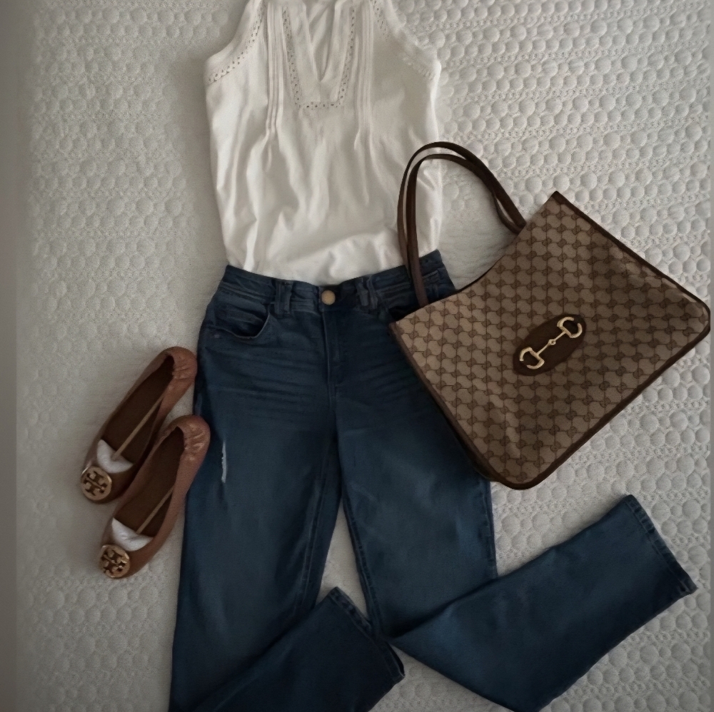 Democracy Blue Straight Leg Jeans